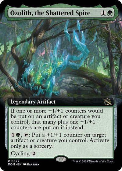 Ozolith, the Shattered Spire (Extended Art) (March of the Machine) Light Play