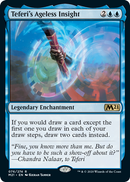 Teferi's Ageless Insight (Magic 2021 Core Set) Light Play