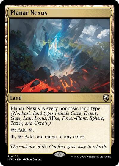 Planar Nexus (Commander: Modern Horizons 3) Light Play