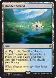 Flooded Strand (Khans of Tarkir) Light Play