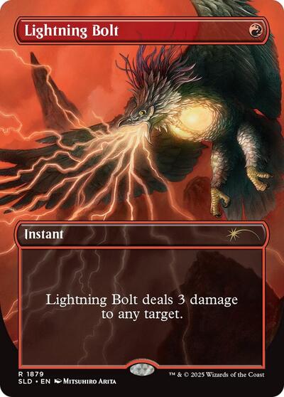 Lightning Bolt (1879) (Secret Lair) Light Play