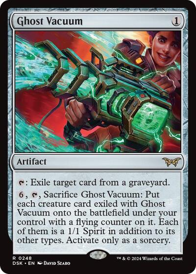 Ghost Vacuum (Duskmourn: House of Horror) Light Play Foil