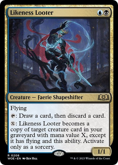 Likeness Looter (Wilds of Eldraine) Light Play