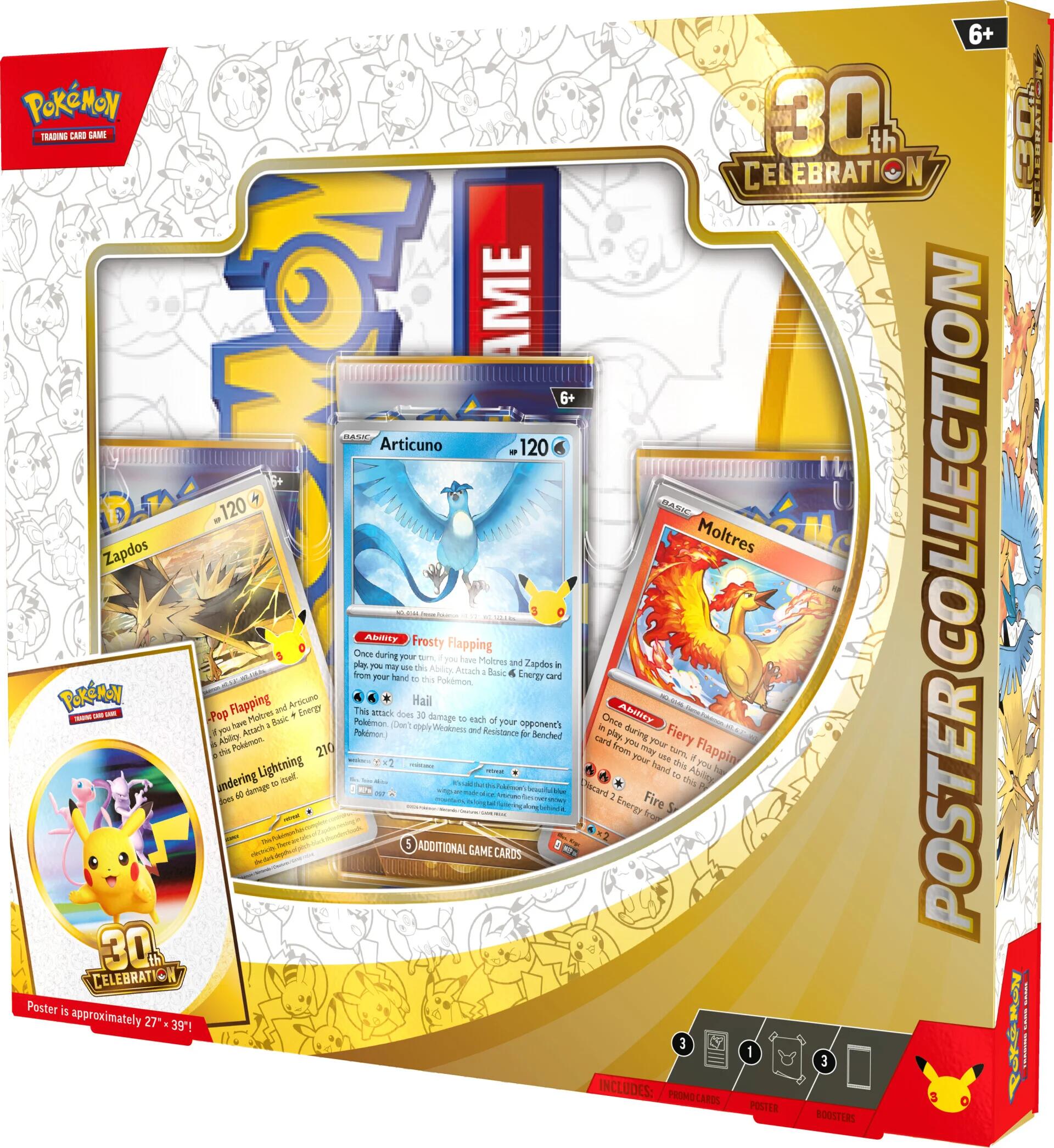 Pokémon TCG 30th Celebration Poster Collection