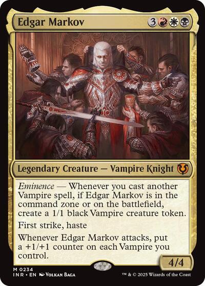 Edgar Markov (Innistrad Remastered) Light Play