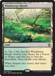 Windswept Heath (Khans of Tarkir) Light Play