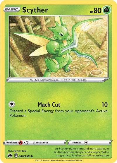 Scyther (Crown Zenith) Light Play