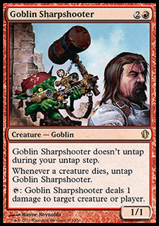 Goblin Sharpshooter (Commander 2013 Edition) Light Play