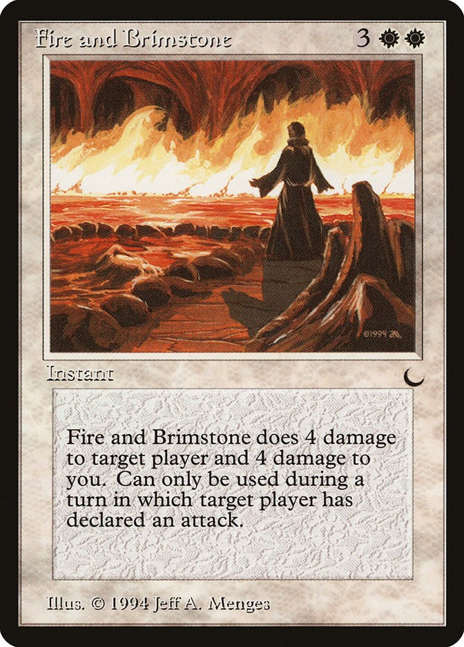 Fire and Brimstone [DRK - N/A]