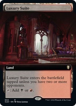 Luxury Suite (Extended Art) (Commander Legends: Battle for Baldur's Gate) Light Play Foil