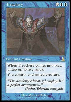 Treachery (Urza's Destiny) Light Play