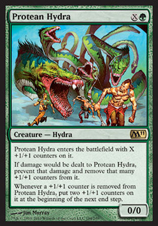 Protean Hydra (Magic 2011 Core Set) Light Play