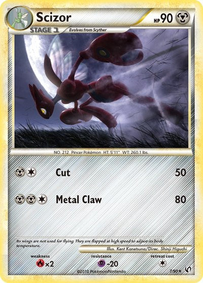 Scizor (Undaunted) Light Play Holofoil