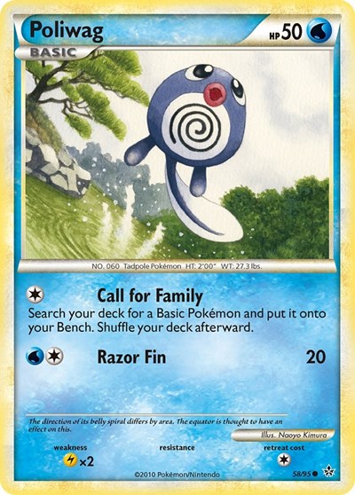 Poliwag (Unleashed) Light Play