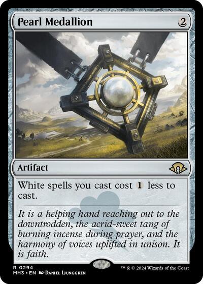 Pearl Medallion (Modern Horizons 3) Light Play