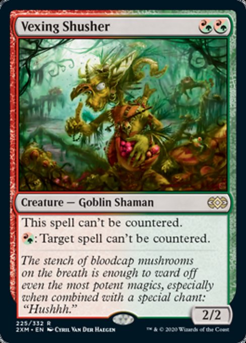 Vexing Shusher (Double Masters) Light Play