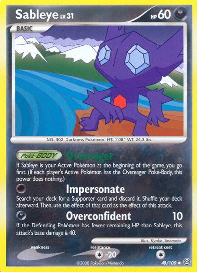 Sableye (Stormfront) Light Play