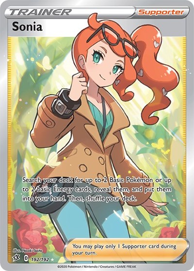 Sonia (Full Art) (SWSH02: Rebel Clash) Light Play Holofoil