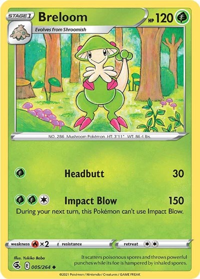 Breloom (SWSH08: Fusion Strike) Light Play