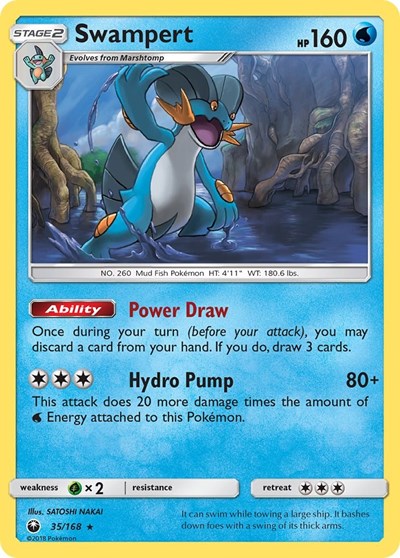 Swampert (SM - Celestial Storm) Light Play