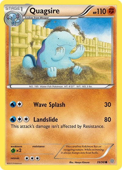 Quagsire (XY - Ancient Origins) Medium Play