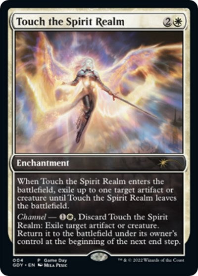 Touch the Spirit Realm (Promos: Game Day and Store Championship) Light Play