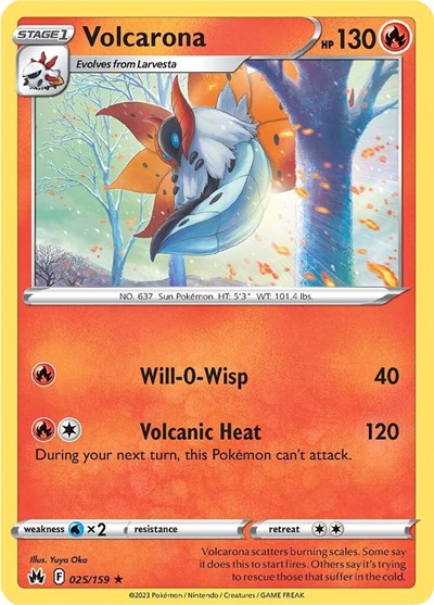 Volcarona (Crown Zenith) Light Play