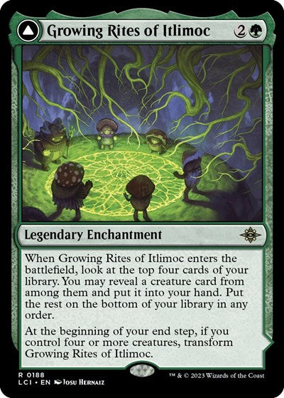 Growing Rites of Itlimoc (The Lost Caverns of Ixalan) Light Play Foil