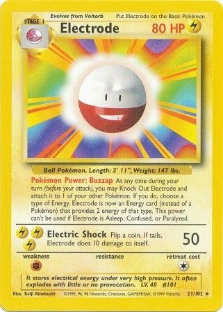 Electrode [BS - 021/102]