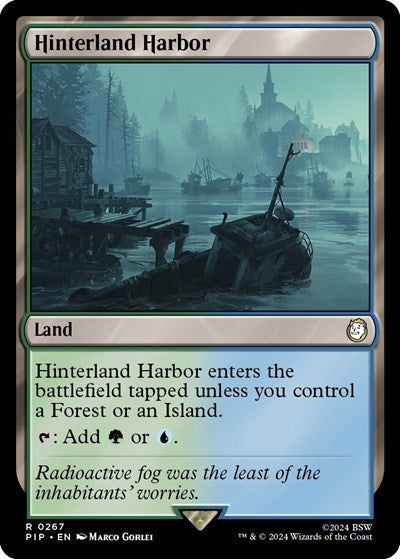 Hinterland Harbor (Universes Beyond: Fallout) Light Play Foil