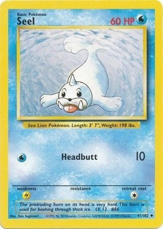 Seel (Base Set) Medium Play