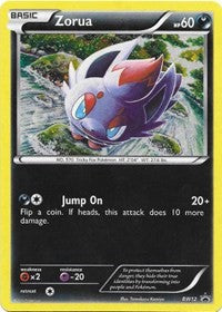 Zorua - BW12 (Black and White Promos) Light Play Holofoil