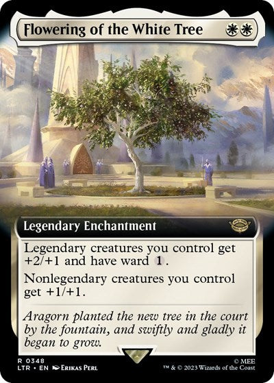 Flowering of the White Tree (Extended Art) (Universes Beyond: The Lord of the Rings: Tales of Middle-earth) Light Play