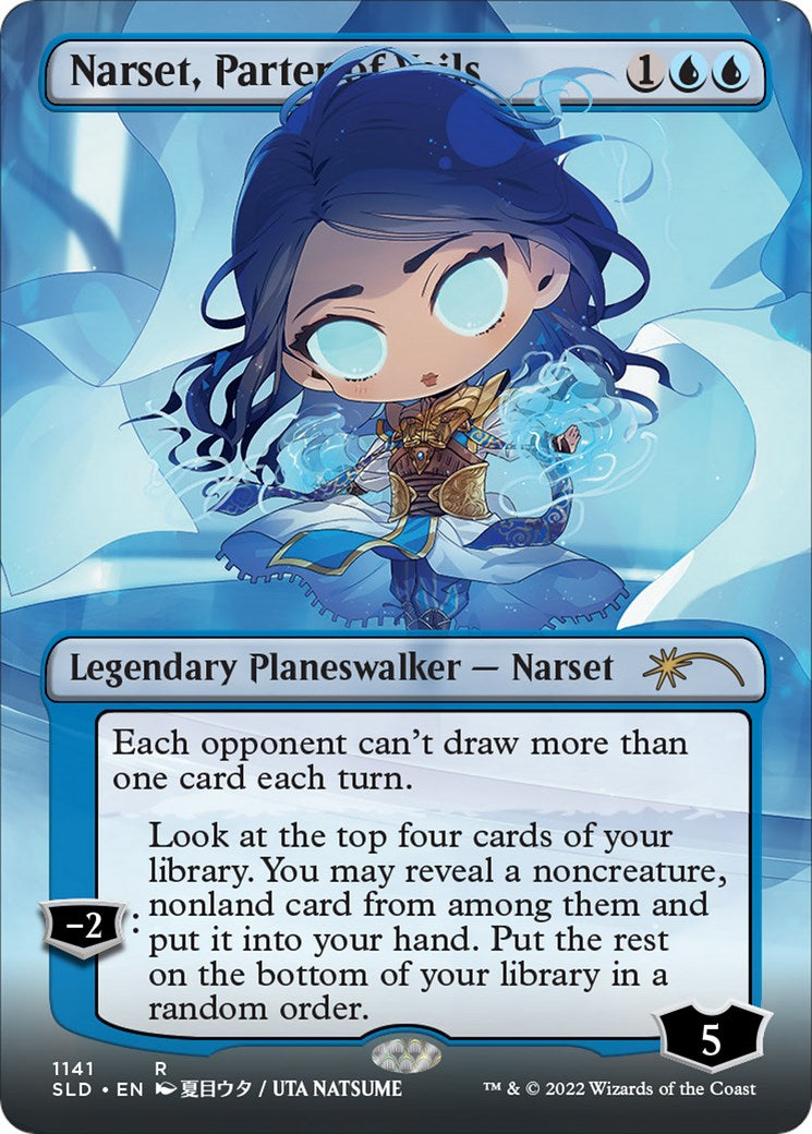 Narset, Parter of Veils (Borderless) [SLD - 1141]