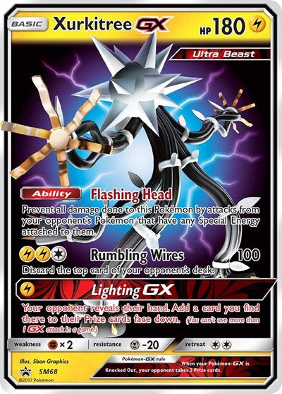 Xurkitree GX - SM68 (SM Promos) Light Play Holofoil