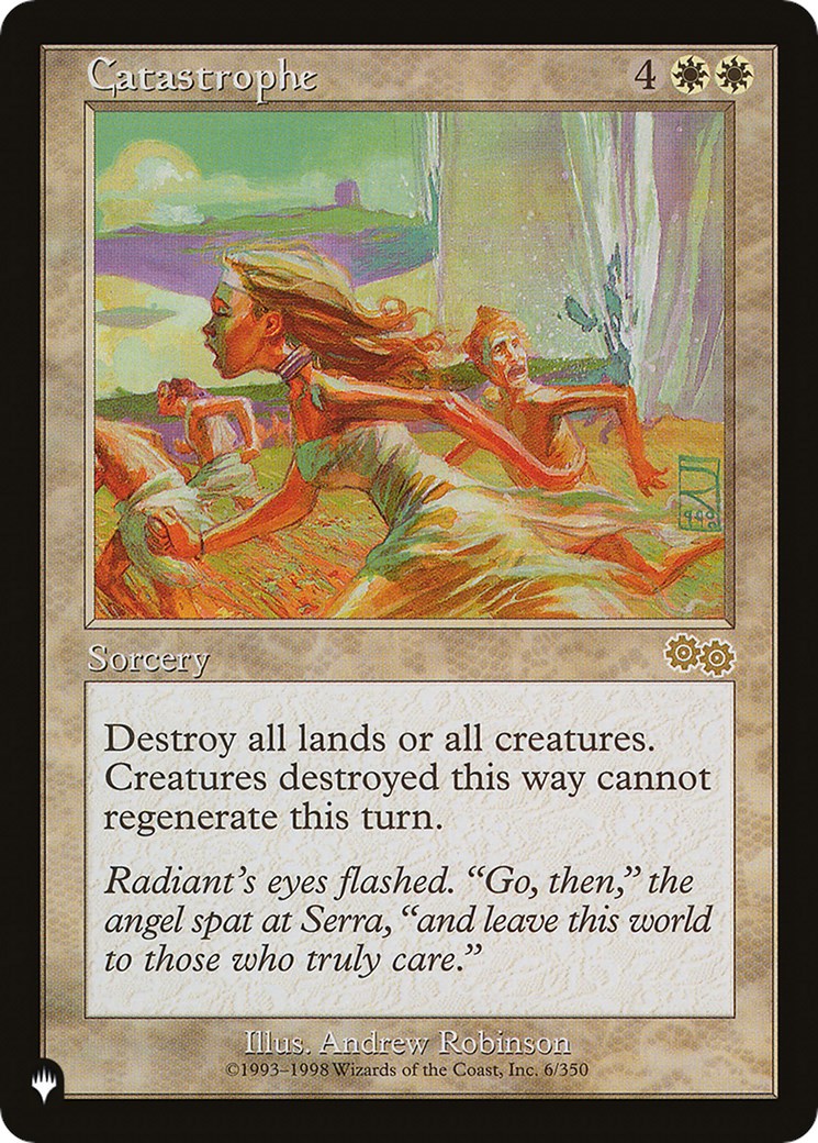 Catastrophe [LIST - 6/350]