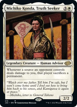 Michiko Konda, Truth Seeker [J22 - 215]