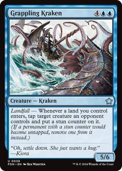 Grappling Kraken (Foundations) Light Play