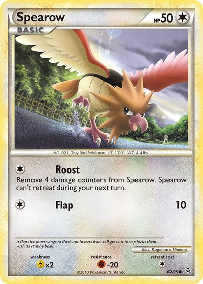 Spearow (Unleashed) Light Play