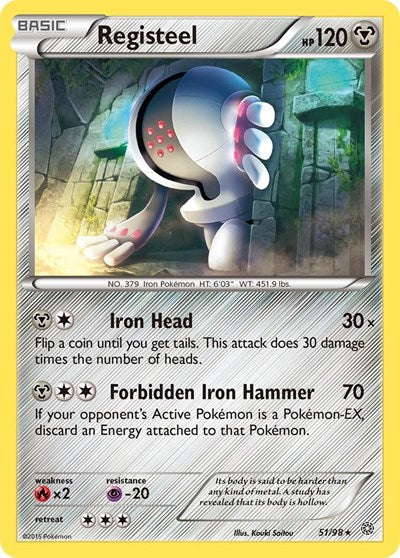 Registeel (XY - Ancient Origins) Medium Play