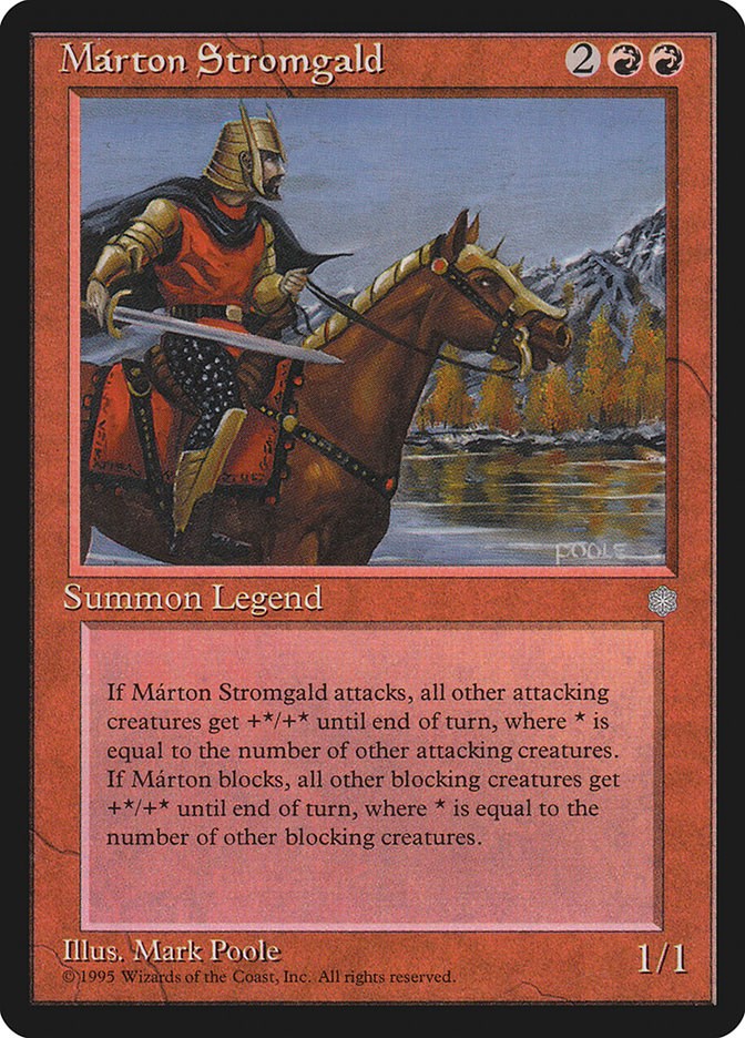 Marton Stromgald [ICE - 199]