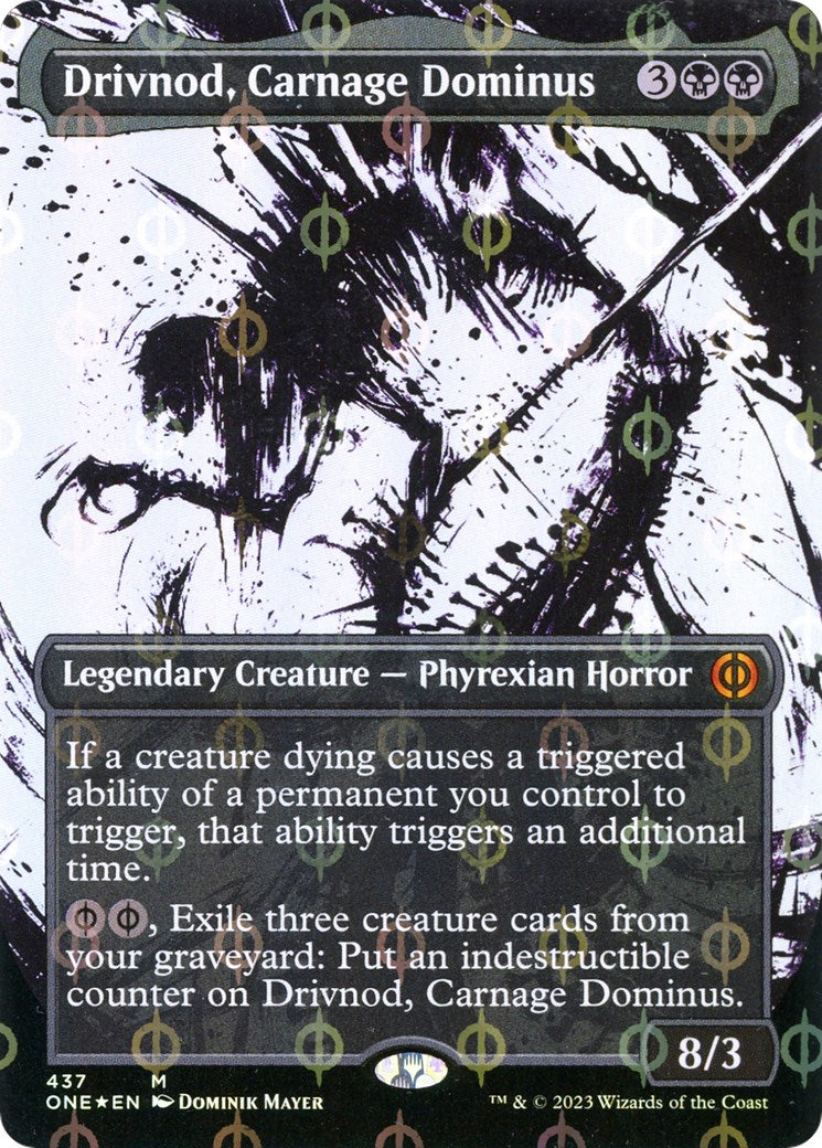 Drivnod, Carnage Dominus (Showcase) (Step-and-Compleat Foil) [ONE - 437]