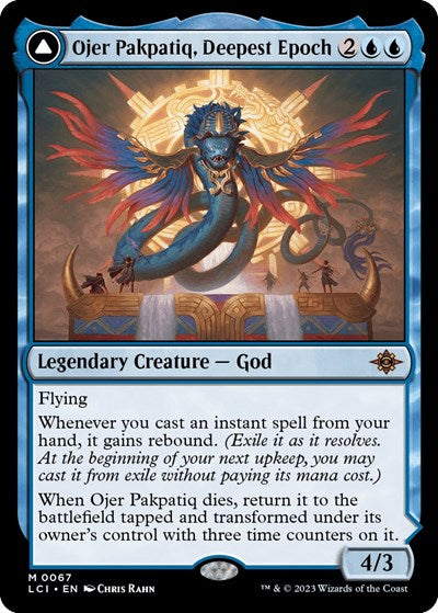 Ojer Pakpatiq, Deepest Epoch (The Lost Caverns of Ixalan) Light Play Foil