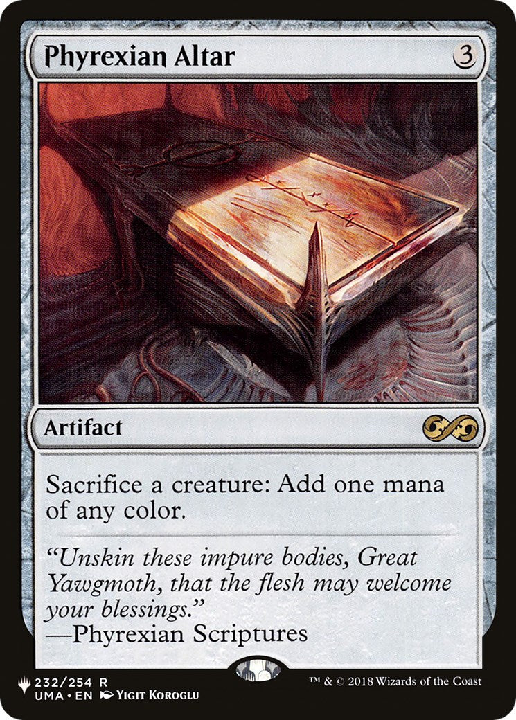 Phyrexian Altar [LIST - 232/254]