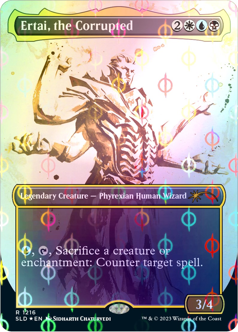 Ertai, the Corrupted (Step-and-Compleat Foil) [SLD - 1216]