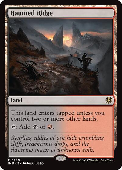 Haunted Ridge (Innistrad Remastered) Light Play Foil