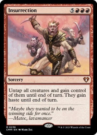 Insurrection (Commander Masters) Light Play