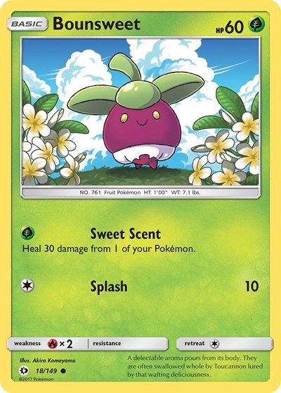 Bounsweet (SM Base Set) Light Play