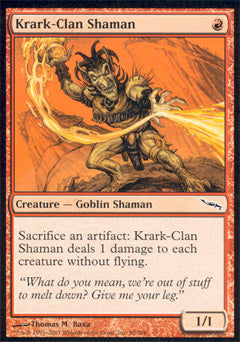 Krark-Clan Shaman (Mirrodin) Light Play