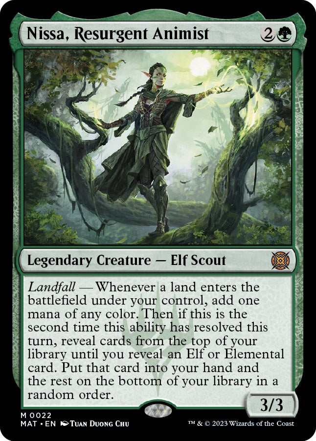 Nissa, Resurgent Animist [MAT - 22]